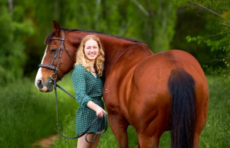 woman photo with horse in canberra
